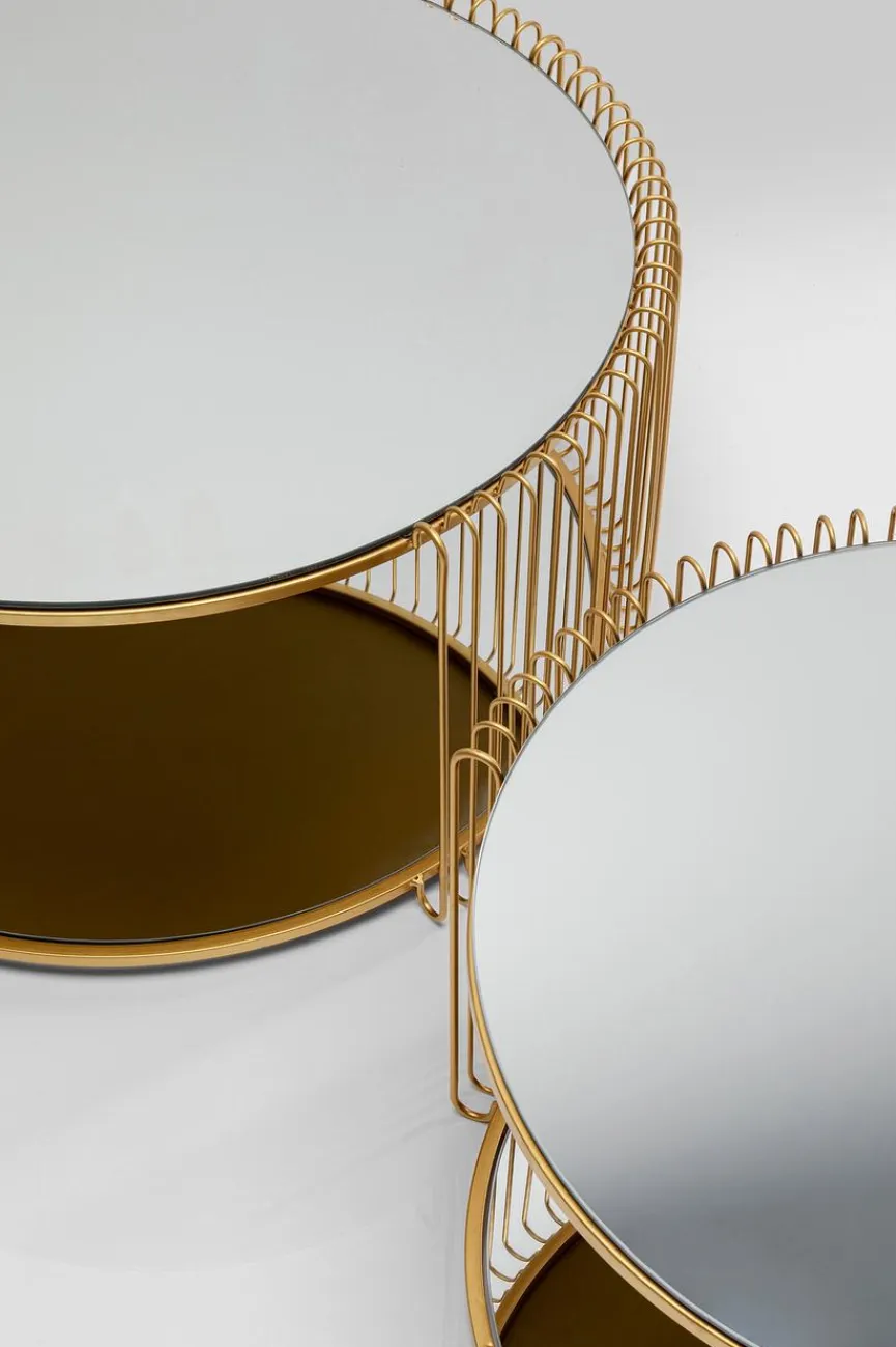 KARE DESIGN Couchtische|Couchtisch Wire Double 87674 2er Set