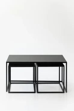 Metallbude Couchtische|Couchtisch-Set Tre Semnia