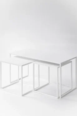 Metallbude Couchtisch-Set Tre Semnia