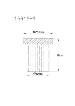 Globo Deckenleuchten|Deckenleuchte Underwood