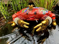 Toms Company Dekofiguren Tiere & Pflanzen|Deko-Figur Krabbe - Edwina