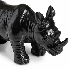 Dekofiguren Tiere & Pflanzen|Deko-Figur Nashorn 24 cm