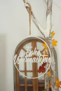 Discount Deko-Hänger Frohe Weihnachten Ø 24,8 cm Für Den Weihnachtsbaum