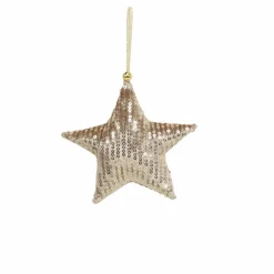 Für Den Weihnachtsbaum|Deko-Hänger Stoffstern 13 cm