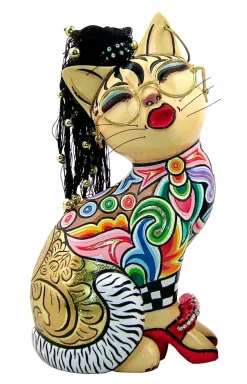 Discount Deko-Katze Nelly Dekofiguren Tiere & Pflanzen