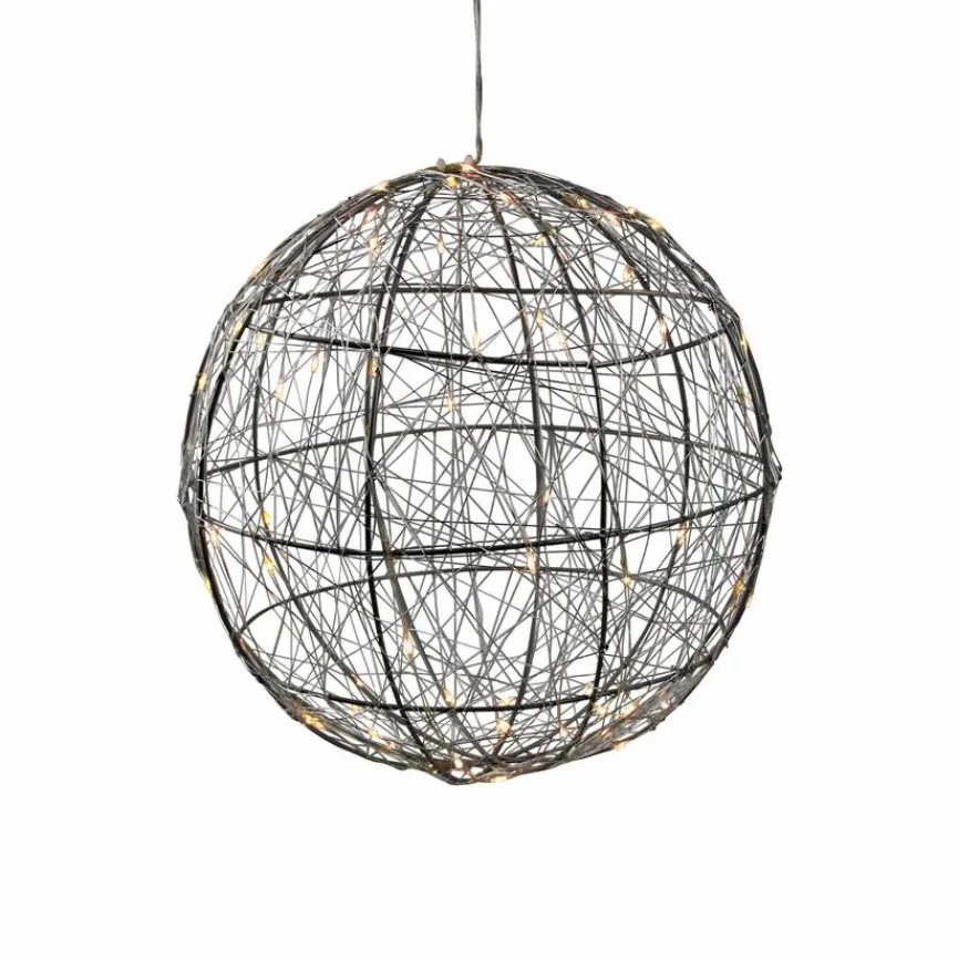 Dekoleuchte Drahtkugel Leuchtobjekte