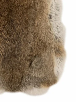 DAHEIM Dekofiguren Tiere & Pflanzen|Deko-Objekt Kaninchenfell