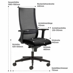 NowyStyl Drehstuhl Altum