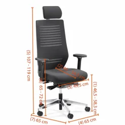 Ergotec Drehstuhl Uli