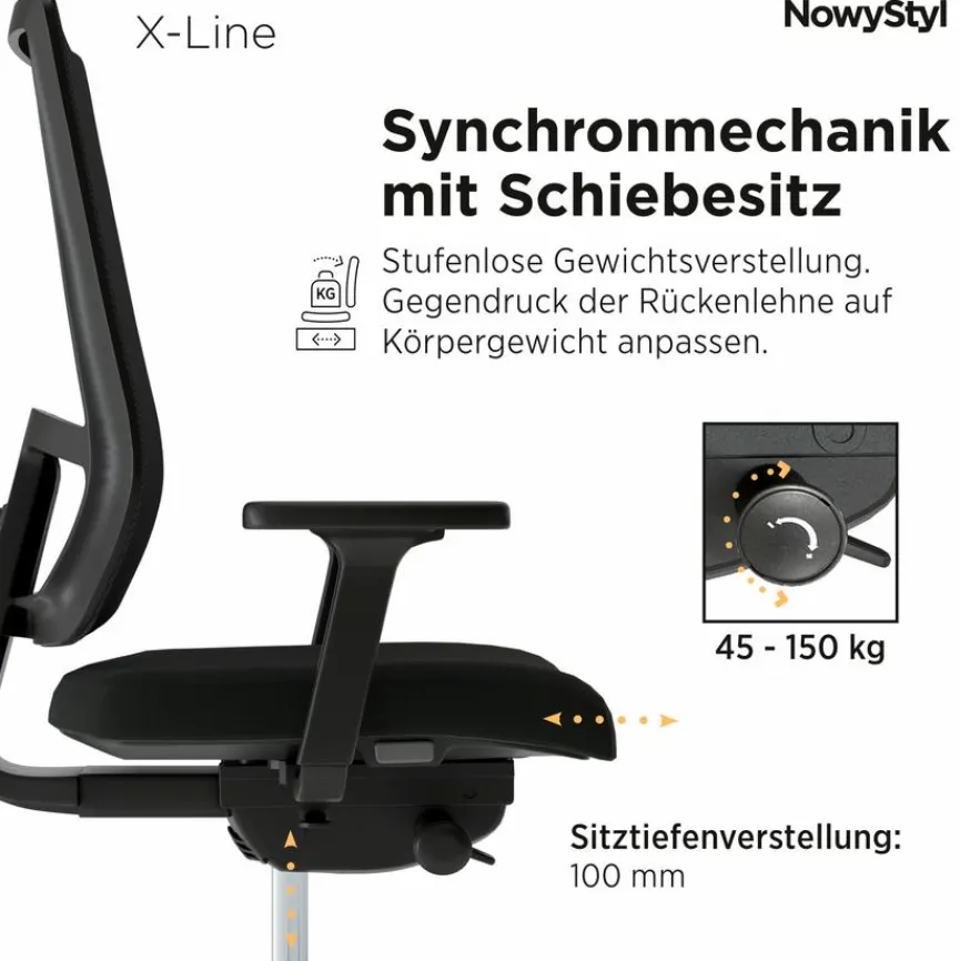NowyStyl Drehstuhl X-Line