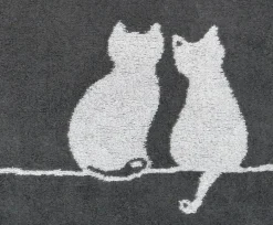 CaWö Hand- & Duschtücher|Duschtuch Cute Cats 80 x 150 cm