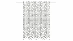 Hot Duschvorhang Mosaik 180 x 200 cm Duschvorhänge
