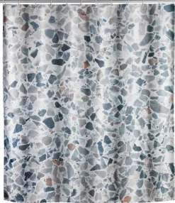 WENKO Duschvorhänge|Duschvorhang Terrazzo 180 x 200 cm