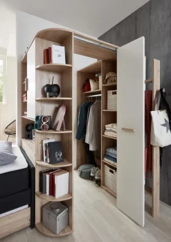 Kinder WIMEX Eckkleiderschrank Cariba