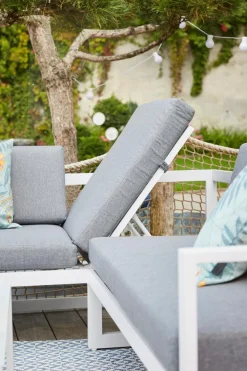 Loungemöbel-Sets|Ecklounge Cascano 3tlg.