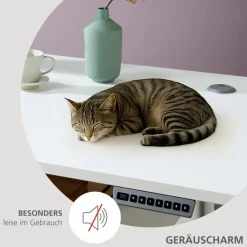 Sale Eckschreibtisch elektrisch Santorin Schreibtische