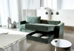 Ecksofa mit Armlehnen Akello Lounger Schlafsofas|Schlafsofas