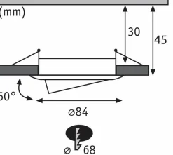 Paulmann Einbauleuchten|Einbauleuchte Nova Coin