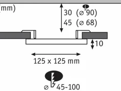 Paulmann Einbauleuchte Veluna