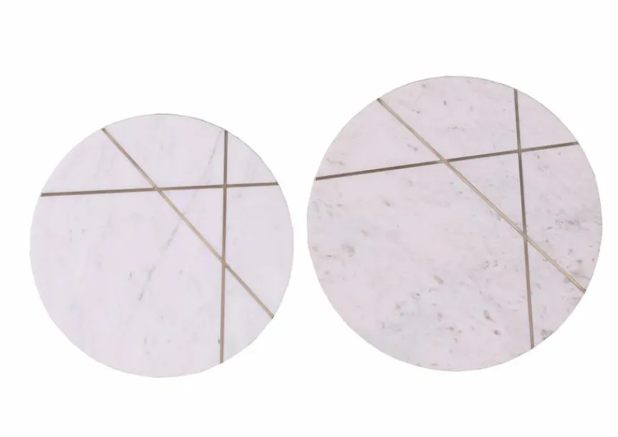 Gutmann Factory Couchtische|2er-Set Beistelltisch Moda