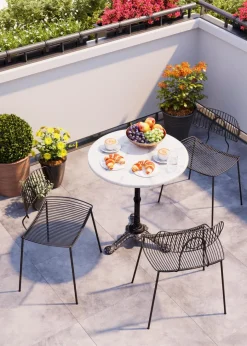 KARE DESIGN Balkontische|Gartentische|Esstisch Kaffeehaus 85157 Ø 60 cm