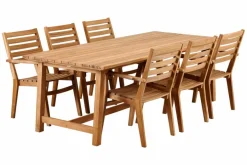 Brafab Gartentische|Esstisch Keros 220 x 100 cm