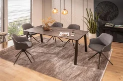 Esstisch mit Auszug Alcudia 160 x 100 cm