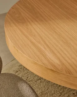 Kave Home Esstisch mit Auszug Artis Ø 120/ 170 cm