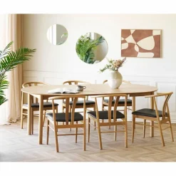 Esstische|Esstisch mit Auszug Bundaberg Ø 120/ 220 x 76 cm