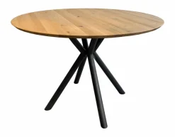 G+K Esstische|Esstisch mit Auszug Charleston Ø 120/170 cm