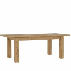 FORTE Esstisch mit Auszug Farida 160/206 x 90 cm