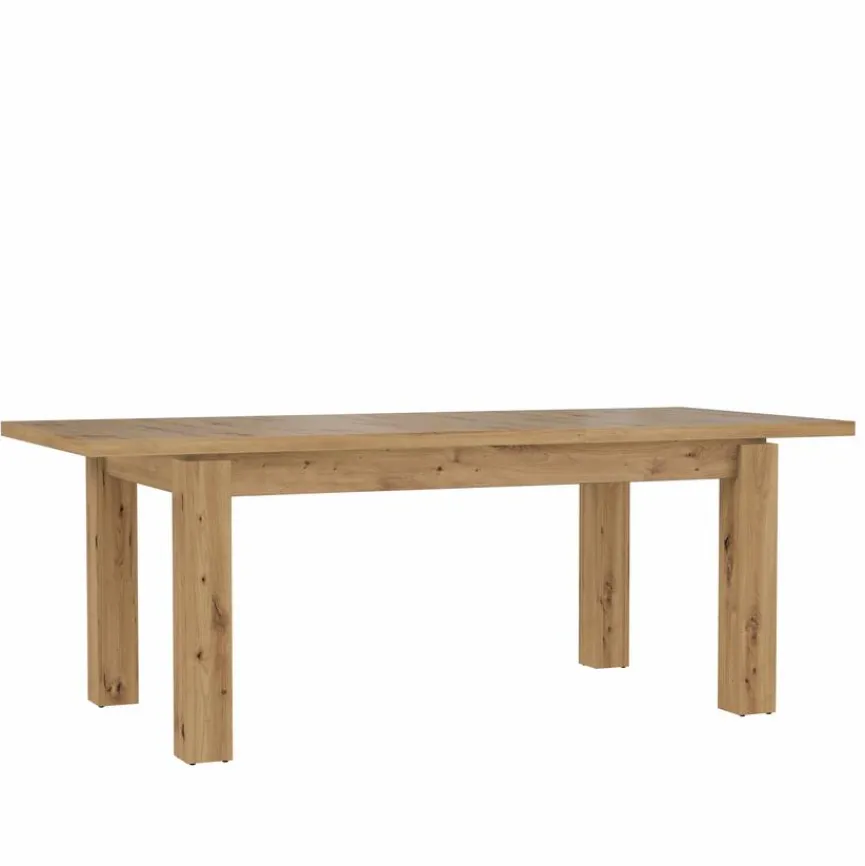 FORTE Esstisch mit Auszug Farida 160/206 x 90 cm