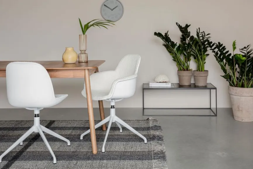 Zuiver Esstisch mit Auszug Glimps 120/ 162 x 80 cm