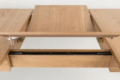 Zuiver Esstisch mit Auszug Glimps 120/ 162 x 80 cm