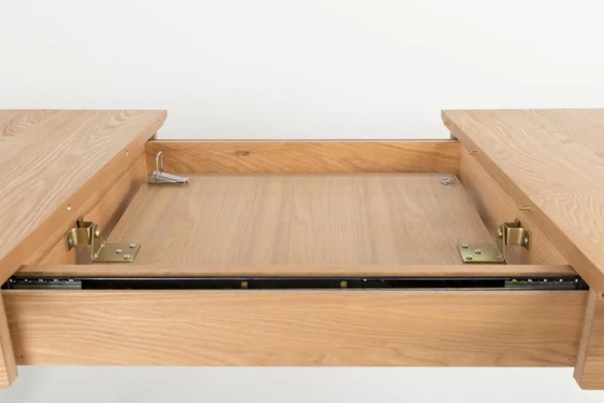 Zuiver Esstisch mit Auszug Glimps 120/ 162 x 80 cm