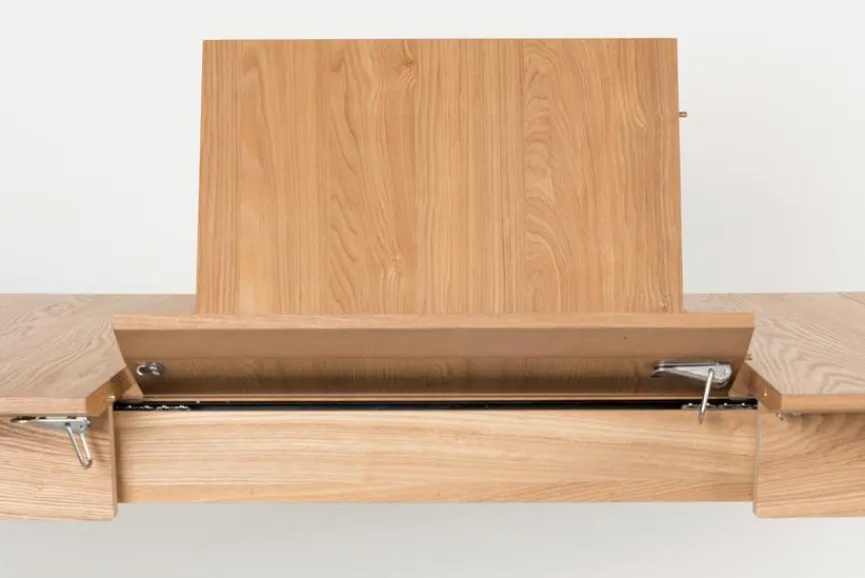 Zuiver Esstisch mit Auszug Glimps 120/ 162 x 80 cm