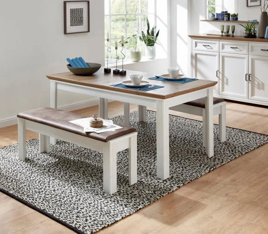 Hot Esstisch mit Auszug Jasmin 160 x 90 cm Esstische