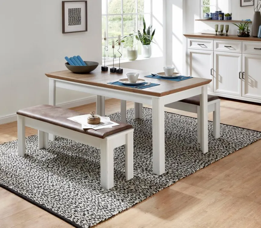 Hot Esstisch mit Auszug Jasmin 160 x 90 cm Esstische