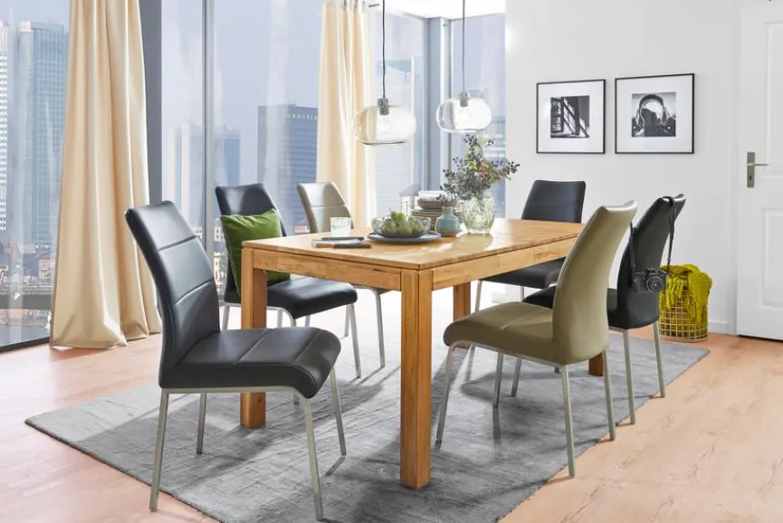 G+K Esstische|Esstisch mit Auszug Montana 120/170 x 80 cm