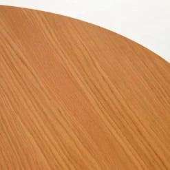 Kave Home Esstisch mit Auszug Oakland Ø 120/200 cm