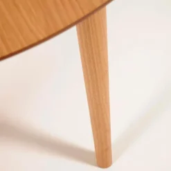 Kave Home Esstisch mit Auszug Oakland Ø 120/200 cm