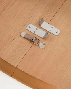 Kave Home Esstisch mit Auszug Oqui Ø 90/170 cm