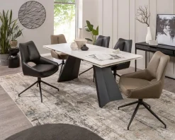 Esstisch mit Auszug Vancouver 180/260 x 90 cm