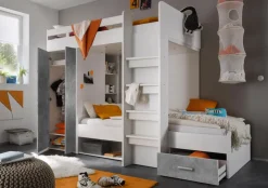 Discount Etagenbett Maxi 90 x 200 cm Kinder Kinderbetten|Kinderbetten