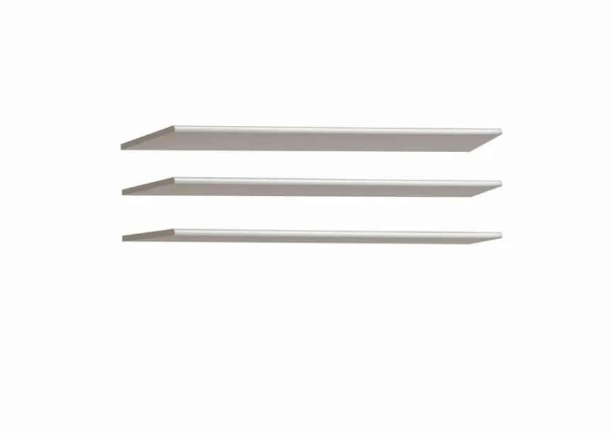 FORTE Kleiderschränke|Fachboden Zubehör 3er-Set