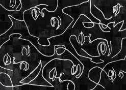 KARE DESIGN Felle & Fellteppiche|Fellteppich Art Faces 53759