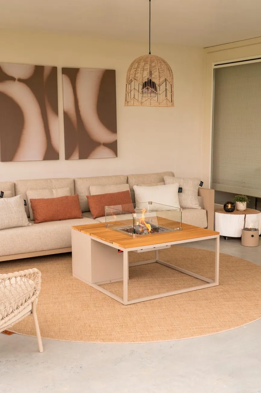Cosi Feuertische|Loungetische|Feuertisch loft 100 x 100 cm