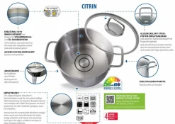 ELO Fleischtopf Citrin 24 cm