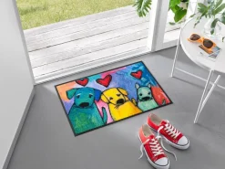 Wash & Dry Fußmatten|Fußmatte Doggies 50 x 75 cm