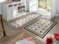 Wash & Dry Fußmatte Kitchen Tiles 60 x 180 cm